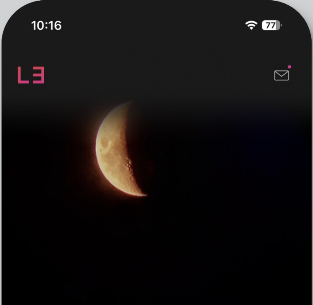 LE on a phone